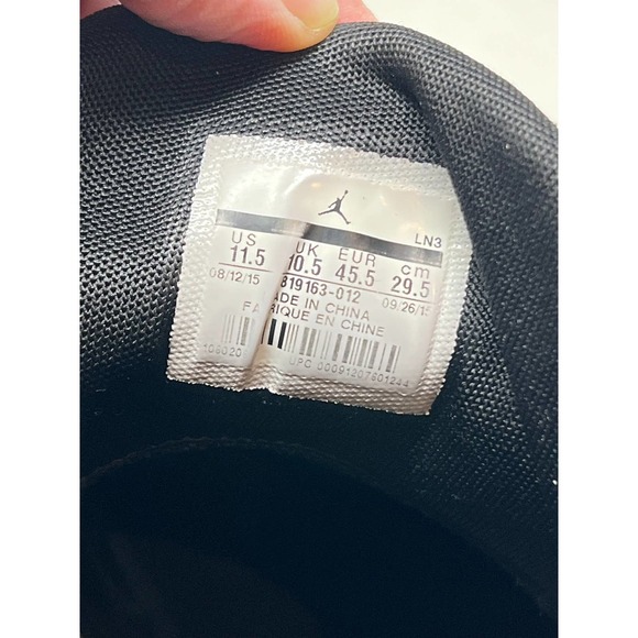 Jordan Super Fly 4 PO Black Infrared 23 Anthracite Mens 11.5 - Picture 8 of 8